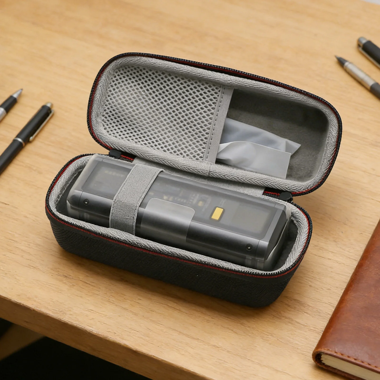 Shockproof Storage Case with Mesh Pocket Protective EVA Storage Bag for Xiaomi P03MI 25000mAh 212W Power Bank