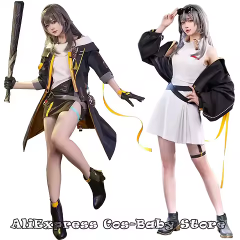 Anime Trailblazer Stelle Cosplay Game Honkai: Star Rail Cosplay Costume Trailblaze Stelle Wig Shoes Halloween Prop Party