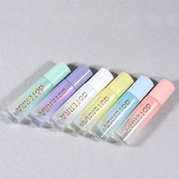 6Pcs 10ml Glass Roller Bottle Empty Essential Oil Bottle Roll On Bottle Cosmetic Container For Aromatherapy Perfume Bottle