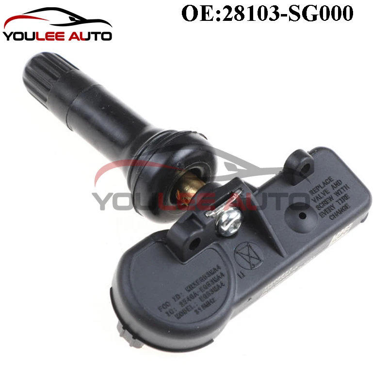 4PCS 28103-SG000 28103SG000 TPMS Tire Pressure Sensor For Subaru Forester Crosstrek Impreza Legacy Outback Tribeca WRX Car Parts