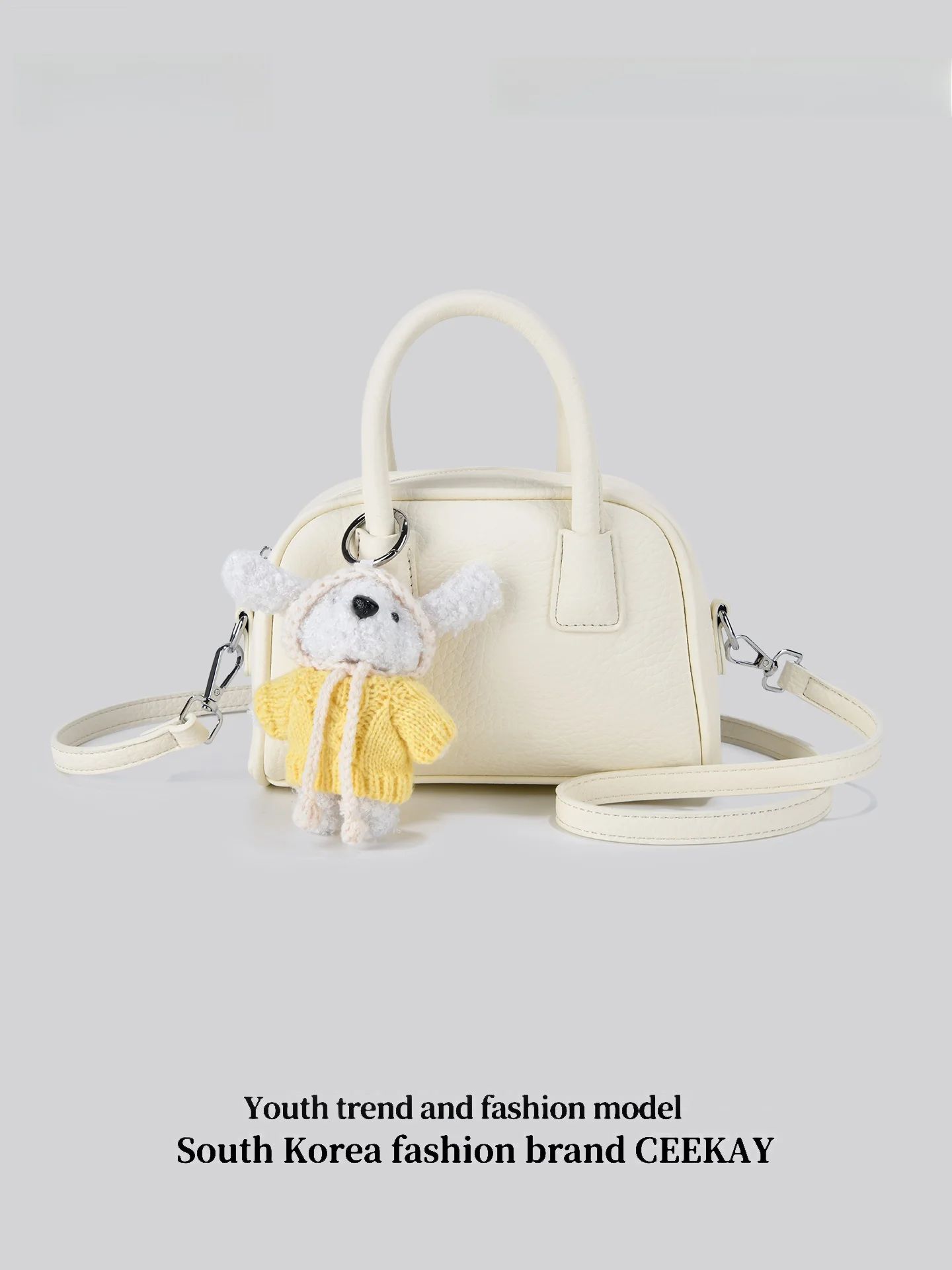 Ceekay Original  Bowling Bag Women's Handbag  Shape Single Strap Crossbody Bag Elegant Fashion Summer 2026