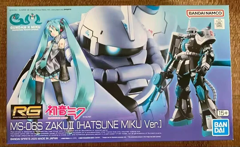 在庫あり バンダイ PB限定 ガンダム×初音ミク 記念特別企画 RG 1/144