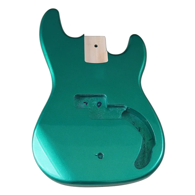 

Green body, poplar electric bass modified musical instrument accessories DIY