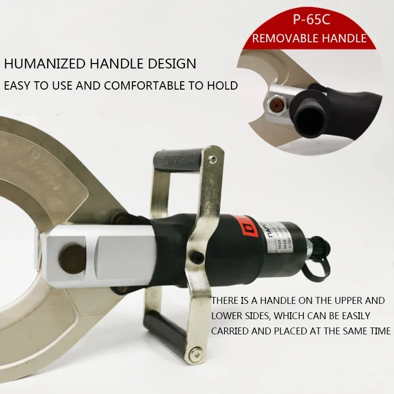 Electro-Hydraulic Cable Cutter Hydraulic Cable Cutter 120mm Copper/Aluminum Armored Cable Split C9C-120C