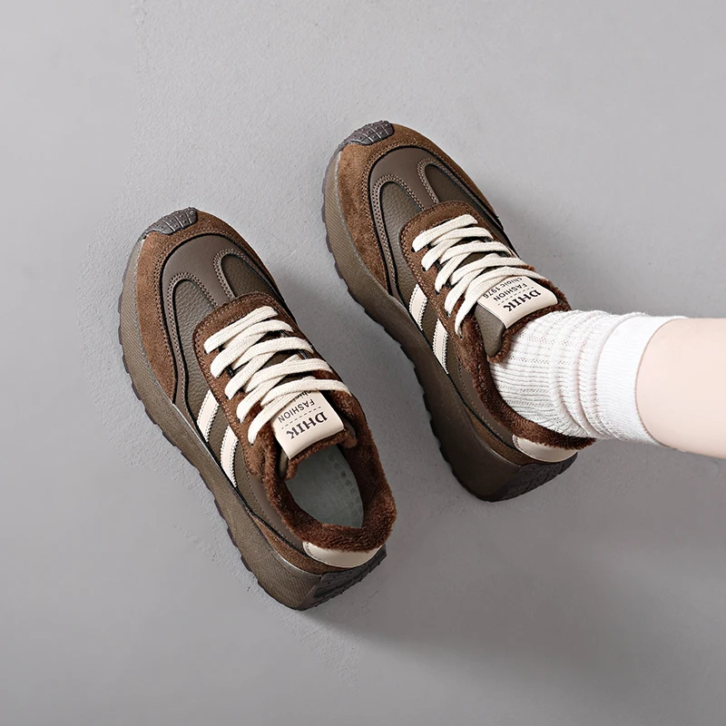 أحذية الثلوج الشتوية النسائية أحذية سميكة القاع زيادة الرياضة القدم الخريف نمط جديد إيفا نعل المطاط حذاء رياضة النساء #5