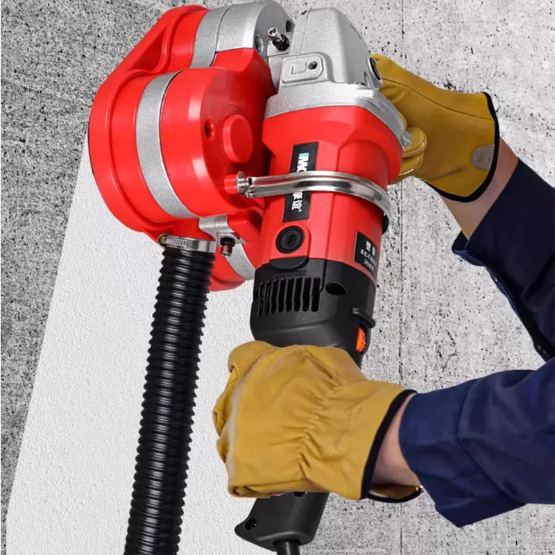 

Шлифовальный станок для стен, грубый строгальный станок, 220 В, машина для полировки цементного бетонного пола, грубая шлифовальная машина для бетонных стен