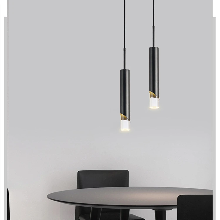 

New Minimalist All Copper Crystal Chandelier for Post-modern Bedrooms Study Dining Room Bar Counters Artistic Pendant Lights