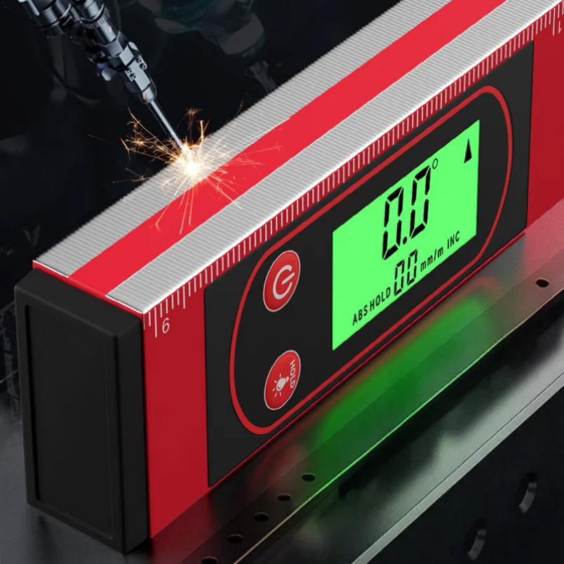 Digital Spirit level Bubble Magnetic Electric Level 360 degree Angle Finder Protractor Inclinometer Horizontal Scale Ruler
