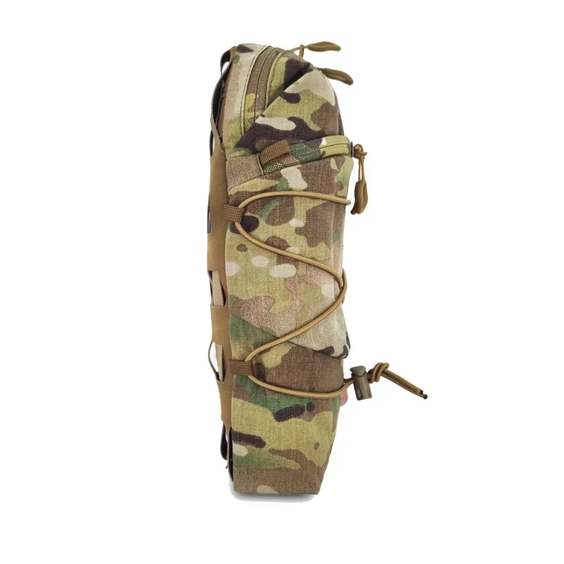 Airsoft Vertical 12X5 Sundries Pouch Tactical Plate Carrier Molle GP Pouch Hunting Vest Back Panel Bag Gear Accessory