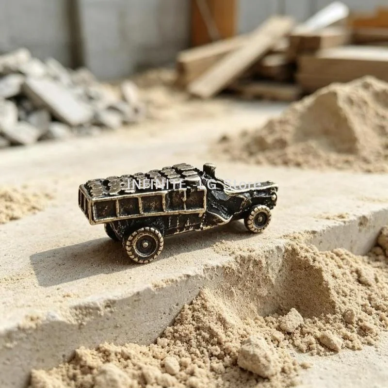 Vintage Collectible Trucks - Iron Miniature Truck Retro Vintage Design