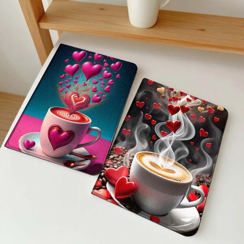 

Чехол для планшета с рисунком Love Coffee Art, подарок для Samsung Galaxy Tab A7 A A8 A9 A11 S6 S11 10,1 10,4 10,5 дюймов Lite Plus, мягкий чехол для планшета