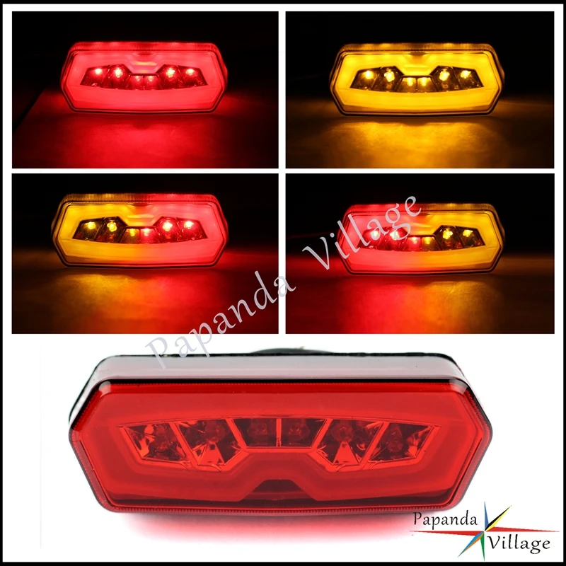 Motorcycle Brake Turn Signal Lamp LED Integrated Taillight For Honda MSX Grom CB650F CBR 650 F CTX 700 N 2013-2016 Running Light - view 6