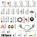 187pcs