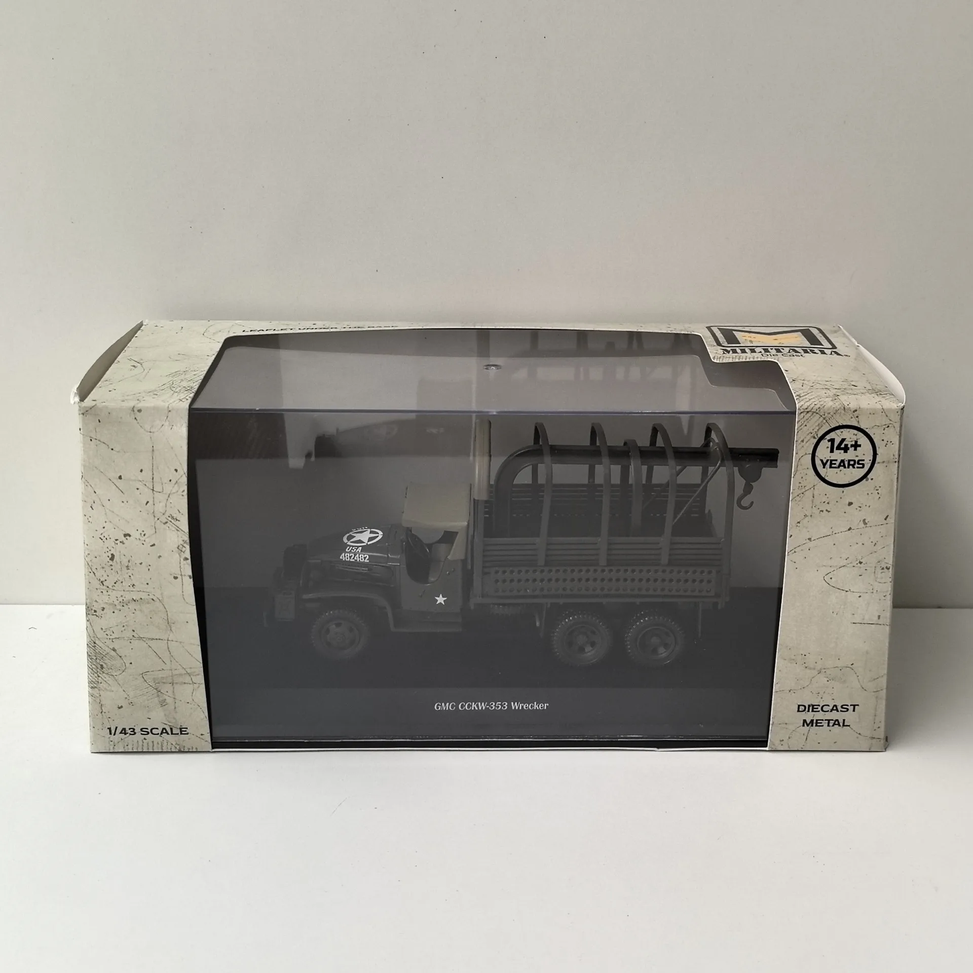 

Литой под давлением IXO масштаб 1/43 GMC CCKW 353 WreckerT3K3 модель автомобиля из сплава Коллекционная игрушка в подарок сувенирный дисплей орнамент