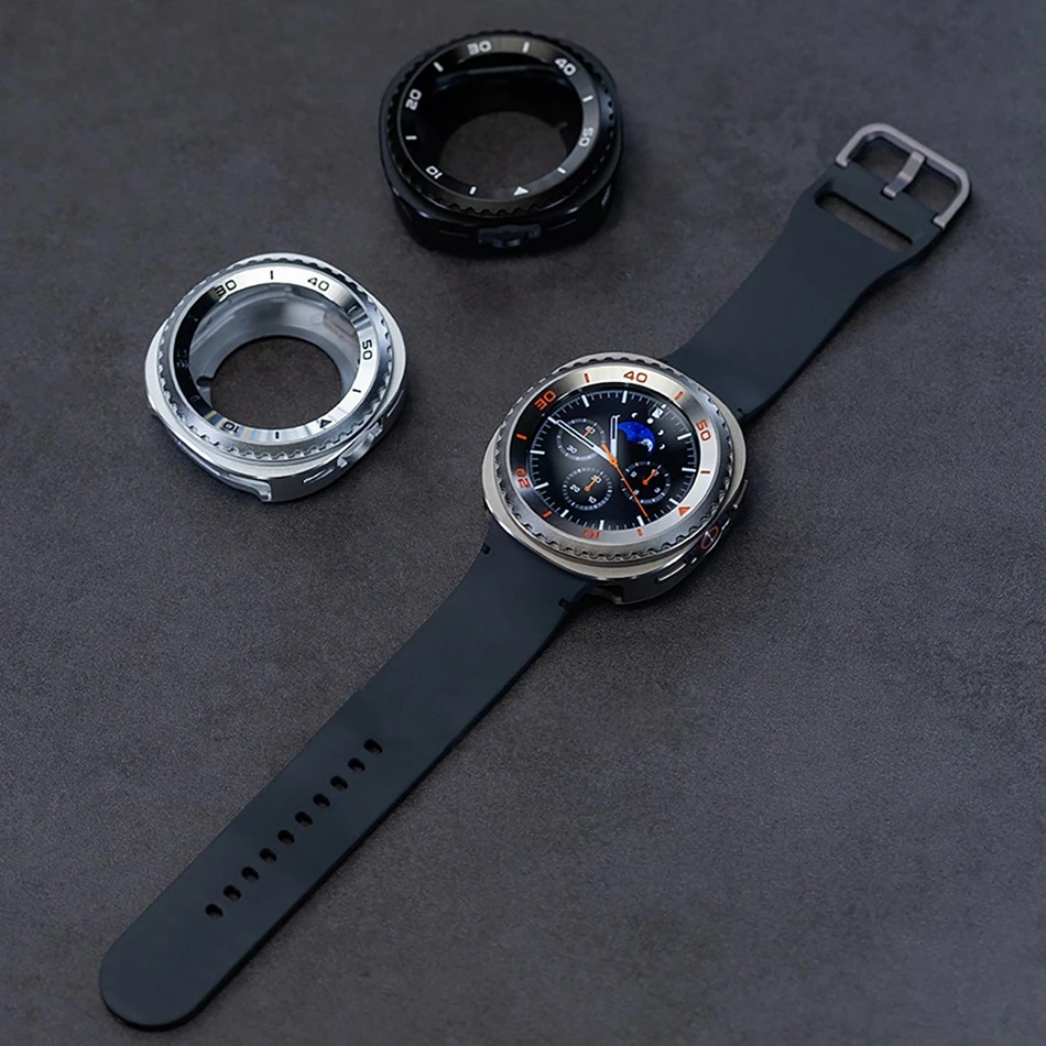 Metalowa obudowa do Samsung Galaxy Watch 8 Classic 46mm, odporna na wstrząsy, ochronna osłona, tylna obudowa PC, bumper, akcesoria do GALAXY Watch 8 Classic — zdjęcie produktu 4