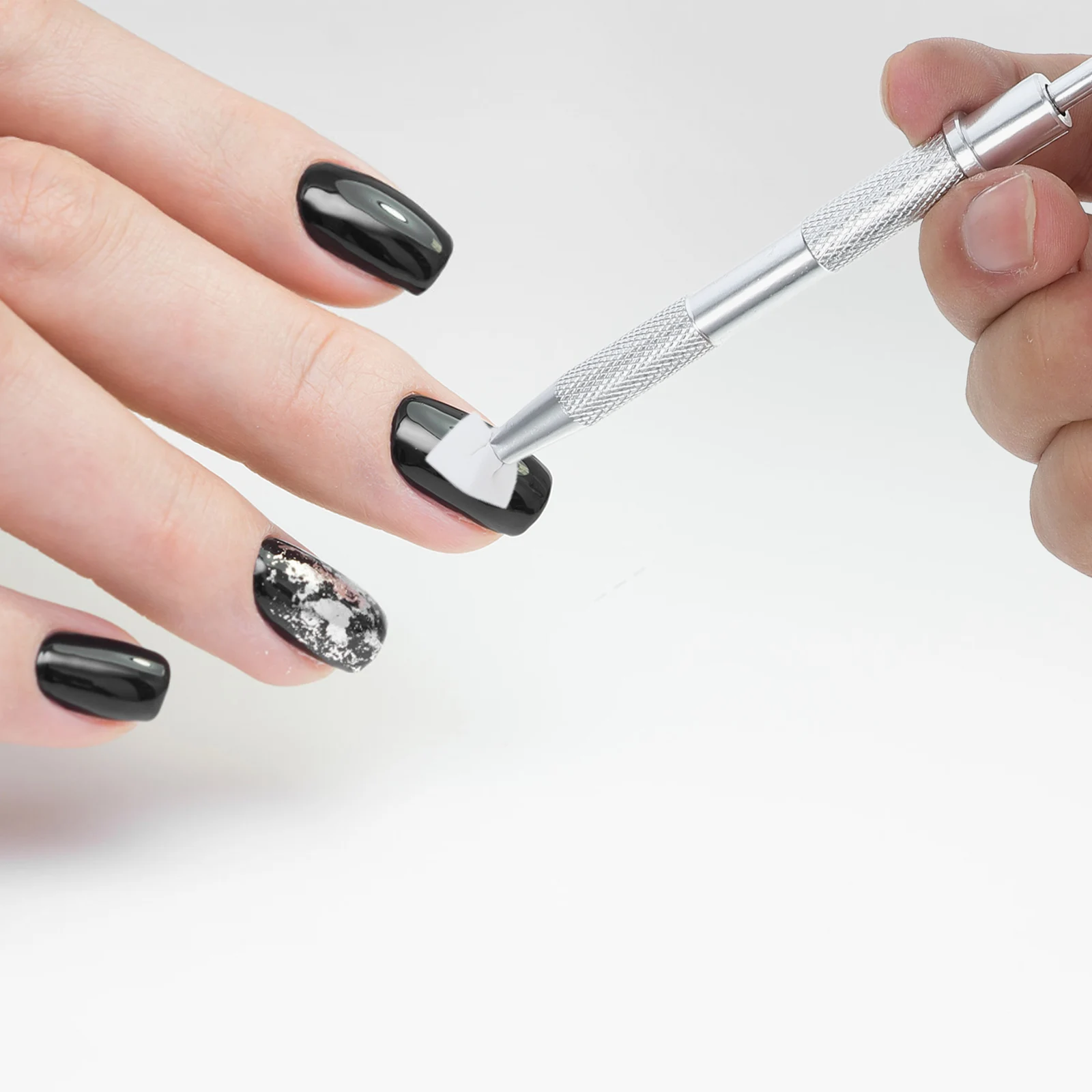 네일 아트 스펀지 키트 1세트 (그랩버 펜 포함) 미니 그라데이션 스펀지 DIY 매니큐어용 매끄러운 네일 아트 도구 세트 매니큐어