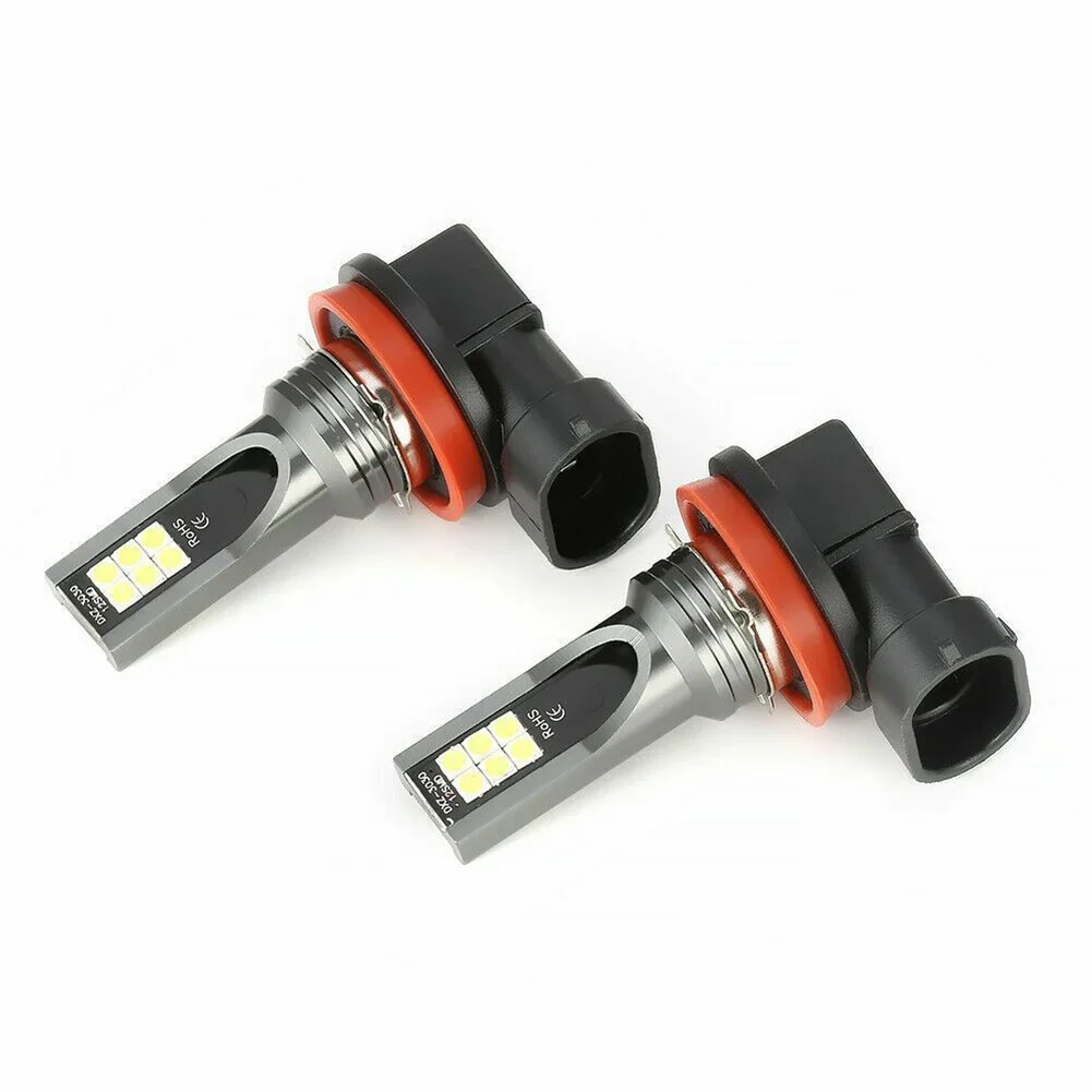 2Pcs H11 LED Headlight Fog Lights Bulb 110W 6000K 20000LM Auto Lamp Super Bright Car Fog Lights Day Running Light