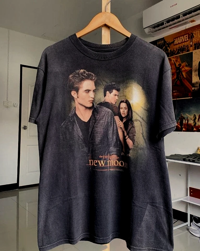 Retro The Twilight Saga Print Short Sleeves T-shirt Movie Tee