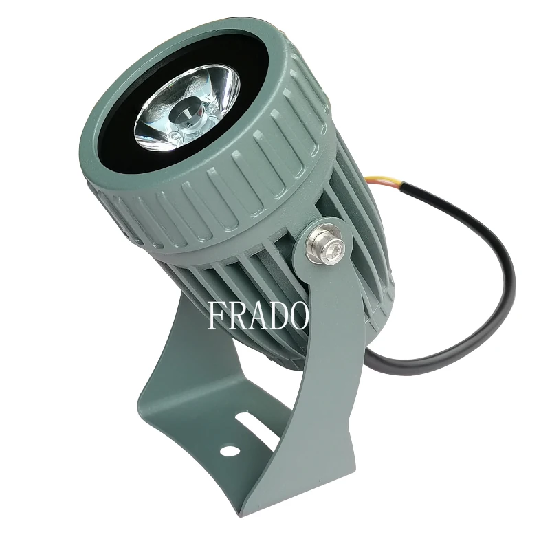 Outdoor-LED-Strahler, wasserdicht, IP65, Wandleuchte, schmaler Abstrahlwinkel, LED-Flutlicht, 3 W, 10 W, Spot-Lampe, Fern-Wandfluter-Lampe – Detail 6