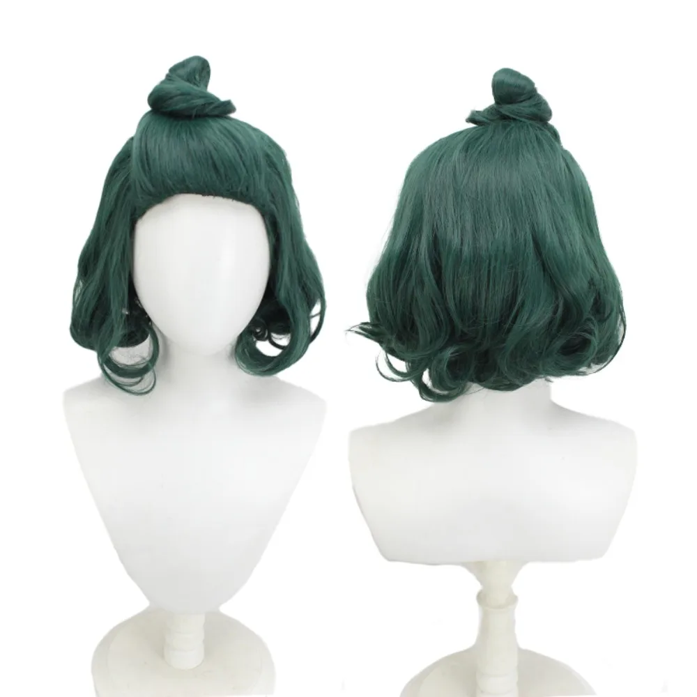 

Oompa Loompa Cosplay Wig Green Curly Hair For Wonka Charlie and the Chocolate Costume