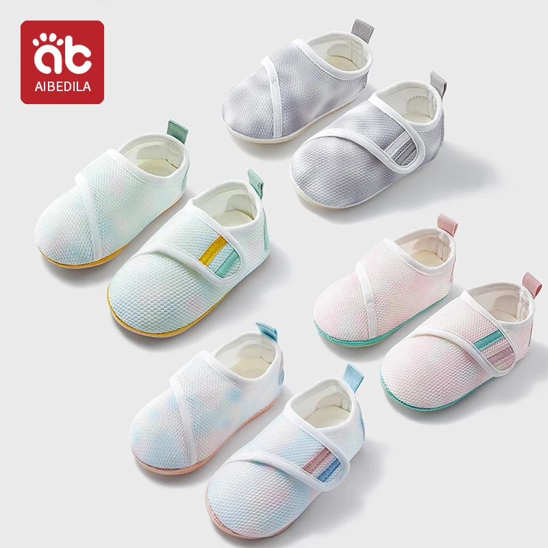 

AIBEDILA Baby Soft Sole Socks Shoes Mesh Unisex Spring/Summer Baby Anti Slip Floor Socks Children Lightweight Soft Walking Shoes