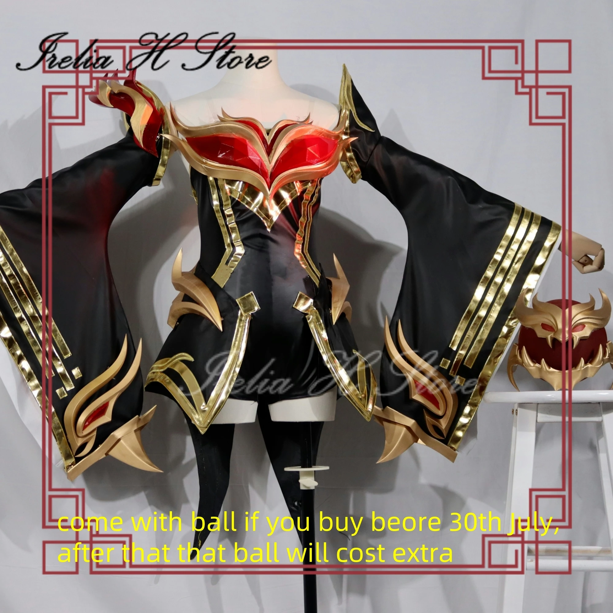 {in stock}Irelia H Inmortal Ahri LOL inmortal ahri Cosplay Costume for women Halloween suit Game