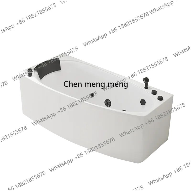 Small Apartment Japanese Bathtub Bathroom Massage Surfing Arc Independent Constant Temperature Bathtub
