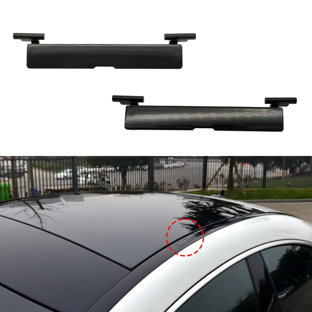 For Mercedes W117 W156 Car Roof Rail Molding Trim Roof Luggage Rack Cover Plate For Benz CLA Class CLA180 CLA200 GLA220 GLA260