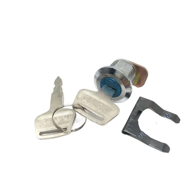 For Kato Edge door lockHD700 512 820 1023 1430Toolbox lock cylinder collection Excavator