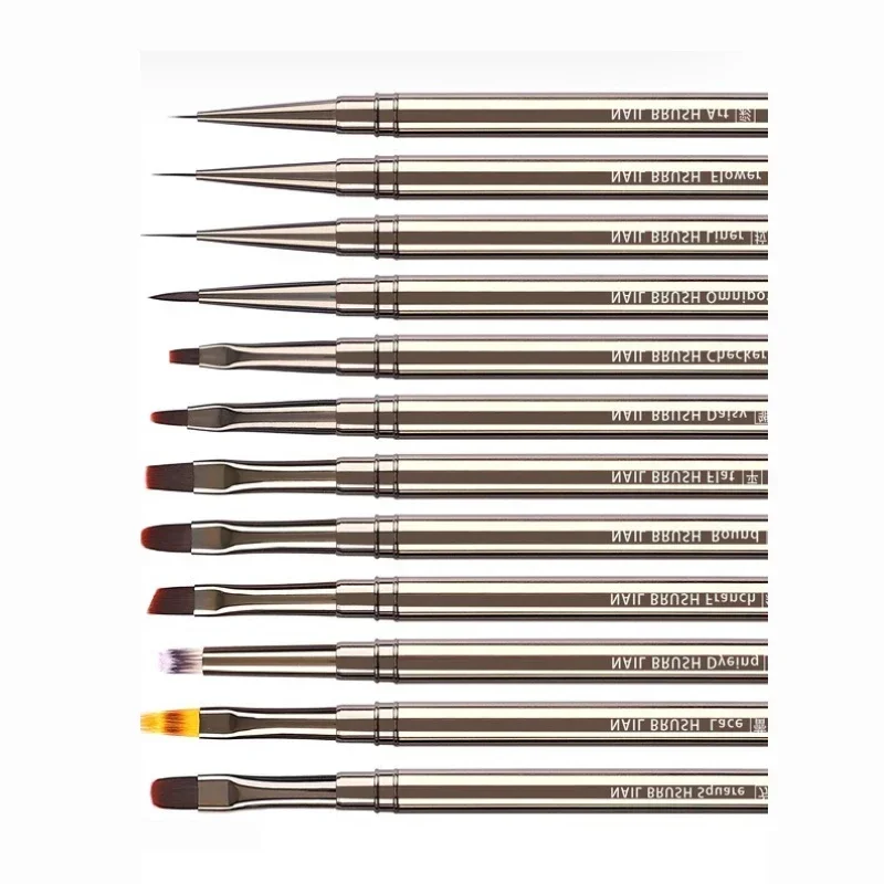 Nail Art Liner Brushes Gel Nail Brush Gel Nail Polish Painting Brush Drawing Nail Art Brush Pen Set Nail Pen Nail Accessories