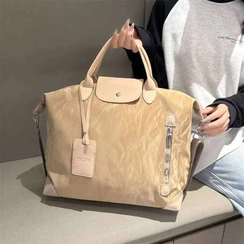 Premier New Fashion Textured سعة كبيرة حمل حقيبة أنيقة عارضة الكتف حقيبة كروسبودي متعددة الوظائف السفر حقيبة قاعة رياضة