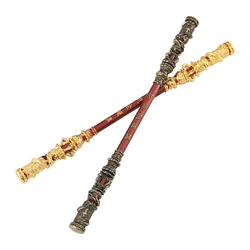 22CM Black Myth Sun Wukong Weapon Golden Hoop Stick Model Semi-metal Ruyi Staff Martial Arts Bo Staffs Souvenir Game Collection