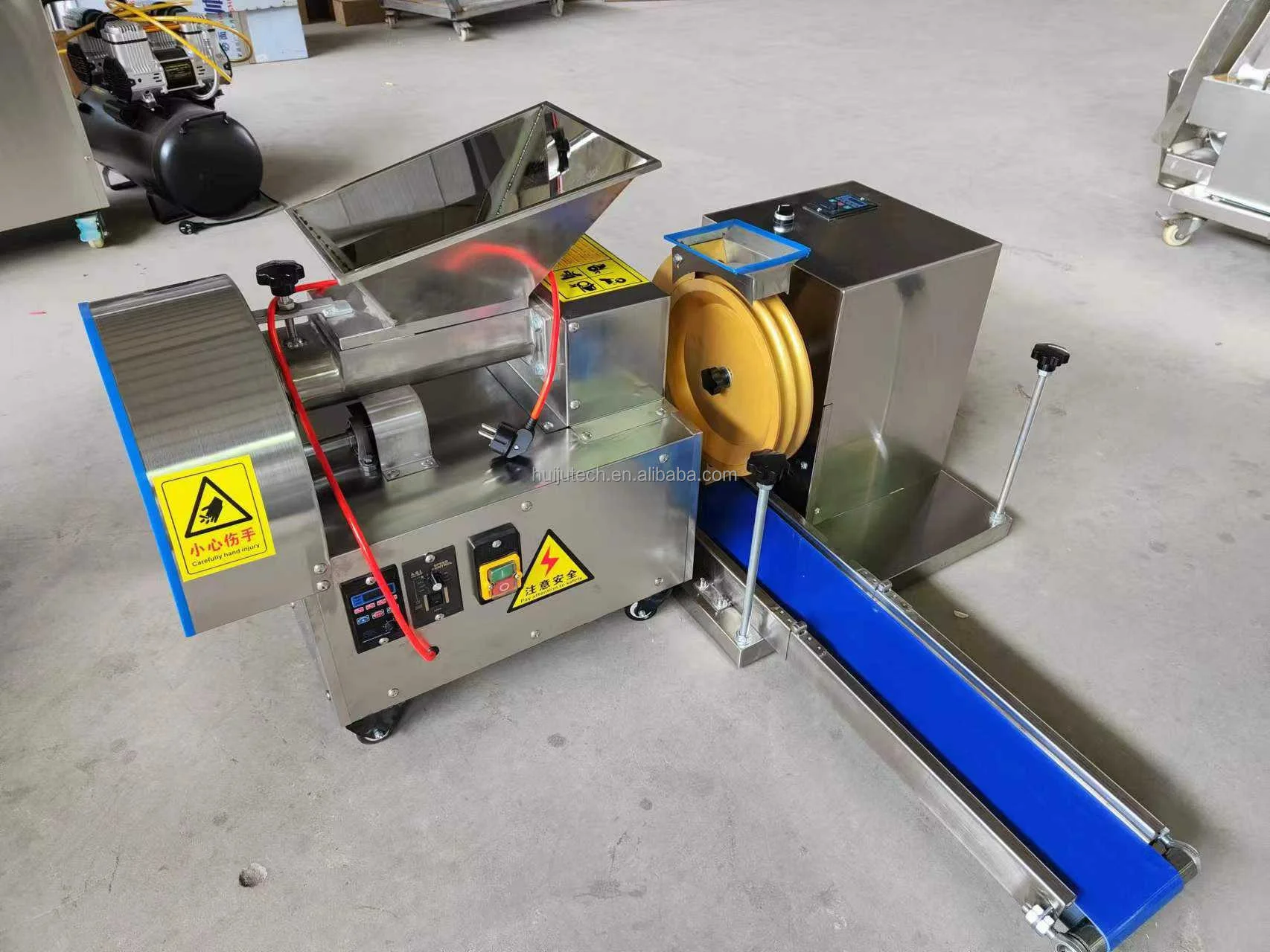 Automatic Dough Roller Bakery Equipment Dough Divider Rounder Wholesale Price Dough Cutter Rounding Machine  HJ-CM015B
