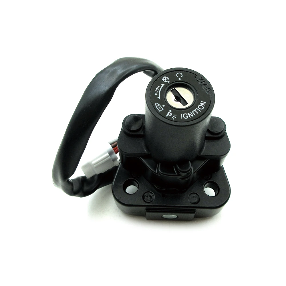 Motorcycle Ignition Switch Lock 4 Wires Gas Fuel Petrol Tank Cap Cover Seat Accessories For Suzuki GSXR1300 2008-2023 GSX-R 1300