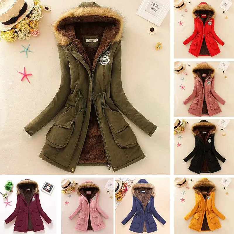 Winter Jacket Woman New Winter Coat Women Long Sleeve Lamb Wool Cotton Coat Woolen Coat With Korean Style