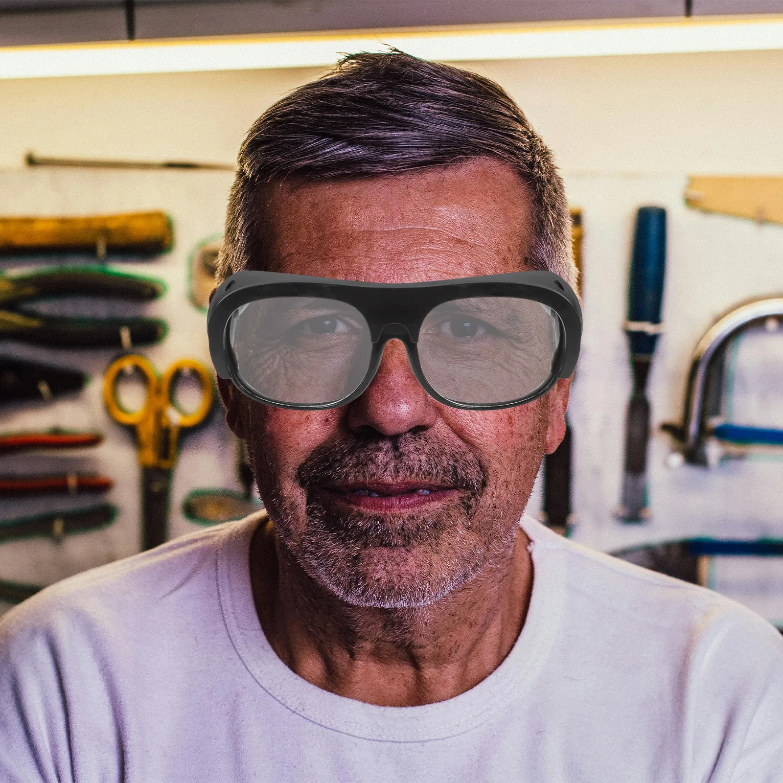 6Pcs Welding Protective Safety Goggles Impact Resistant Lightweight for Brazing Soldering Torch Welding Work Protective Eyewear