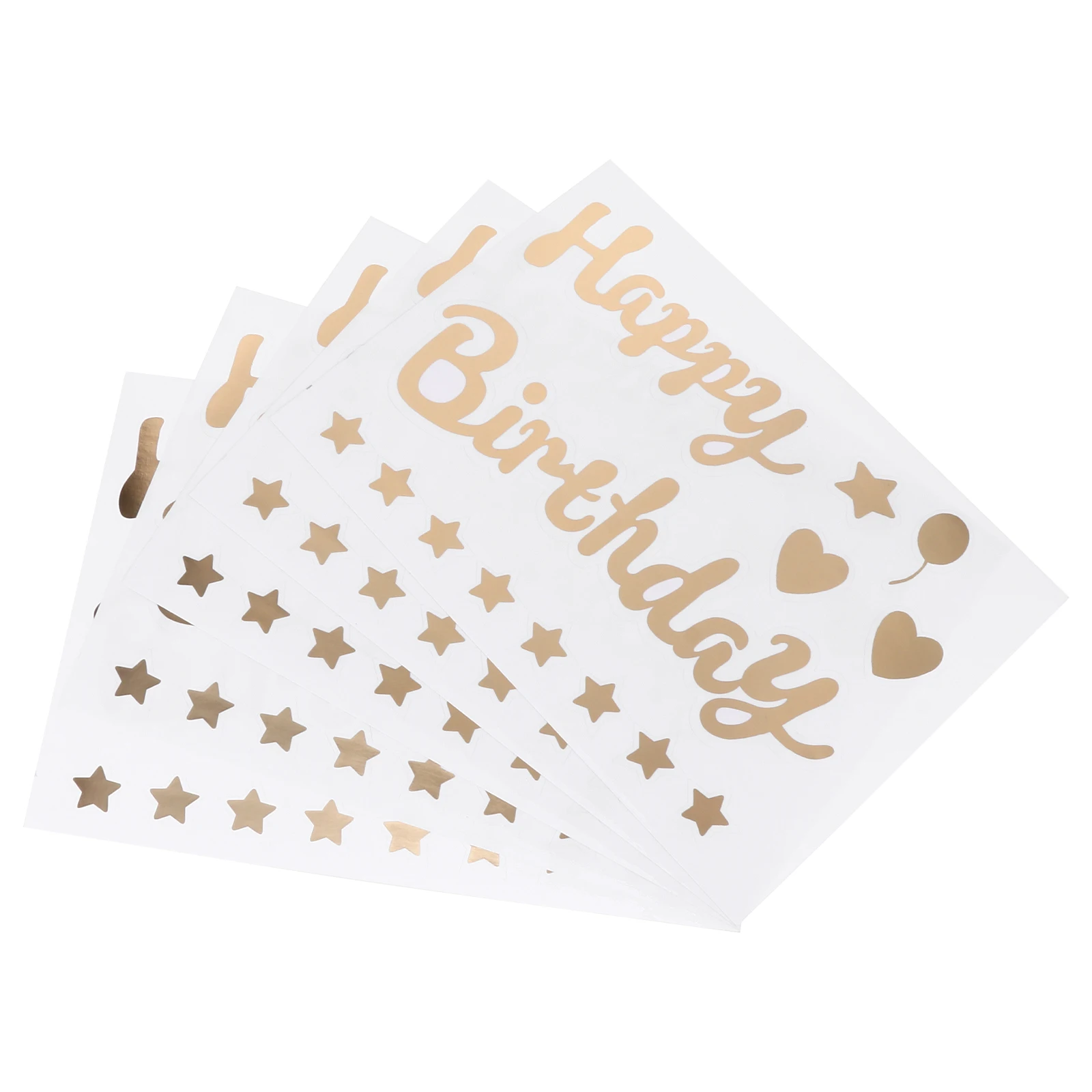 

5pcs Transparent Stickers Birthday Party Party Decals Balloon Wall Smooth Balloon Birthday Stickers Decals Reusable