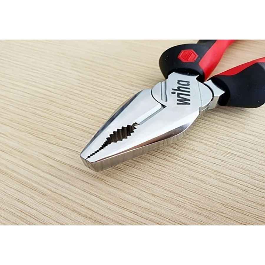 WIHA 26704/26707/26710/26713 Combination Pliers with Extra Long Edge Professional Cutting Workshop & Mechanical Fixtures