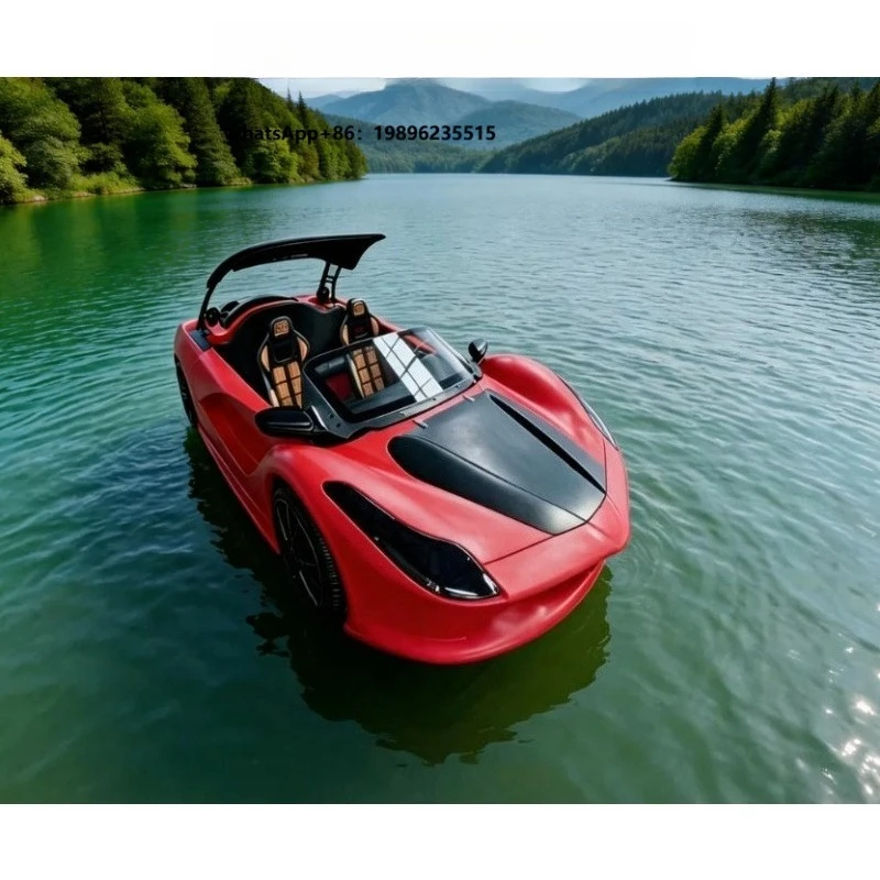 Electric Water Floating Jet Ski Boat for 5 Seater Non-Inflatable Jet Ski Car Boat