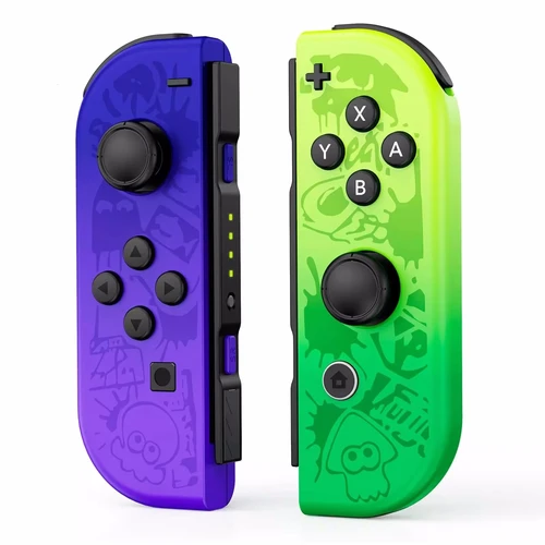 Controlador JoyPad Joycons giroscopio de 6 ejes inalámbrico Gamepad para Nintendo Switch Joystick función de despertador controladores de interruptor