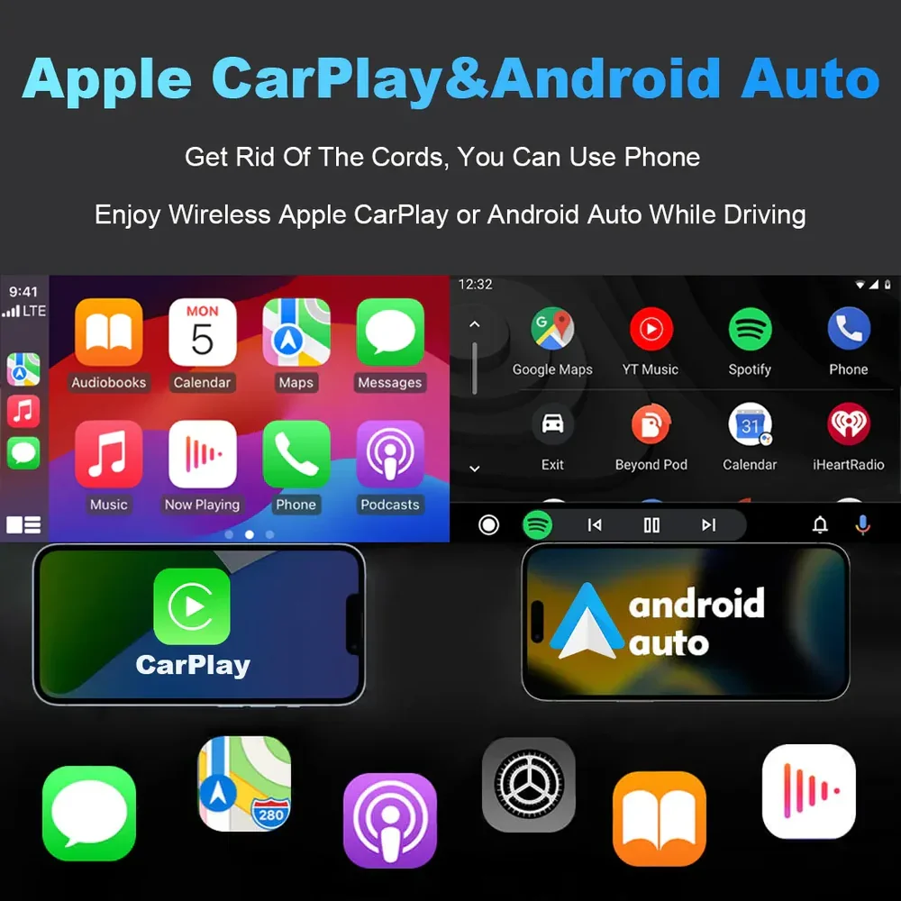 California T / 488 /F12 / F8 CarPlay Mirror Link Wireless CarPlay Android Auto Kit Decoder Interface für 2009-2025 Ferrari – Detail 1