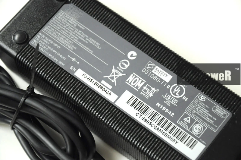 Ban Đầu 18.5V 6.5A 120W 5.5*2.5Mm AC Adapter Dành Cho HP PPP016L PPP017H PA-1121-02H 393946-002 394900-001 Pavilion DM788A ZX5100