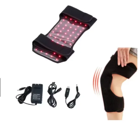 

Infrared Red Light Therapy Belt Free Item Knee Pain Relief Pad Portable for Body Muscle Relaxation Home Use
