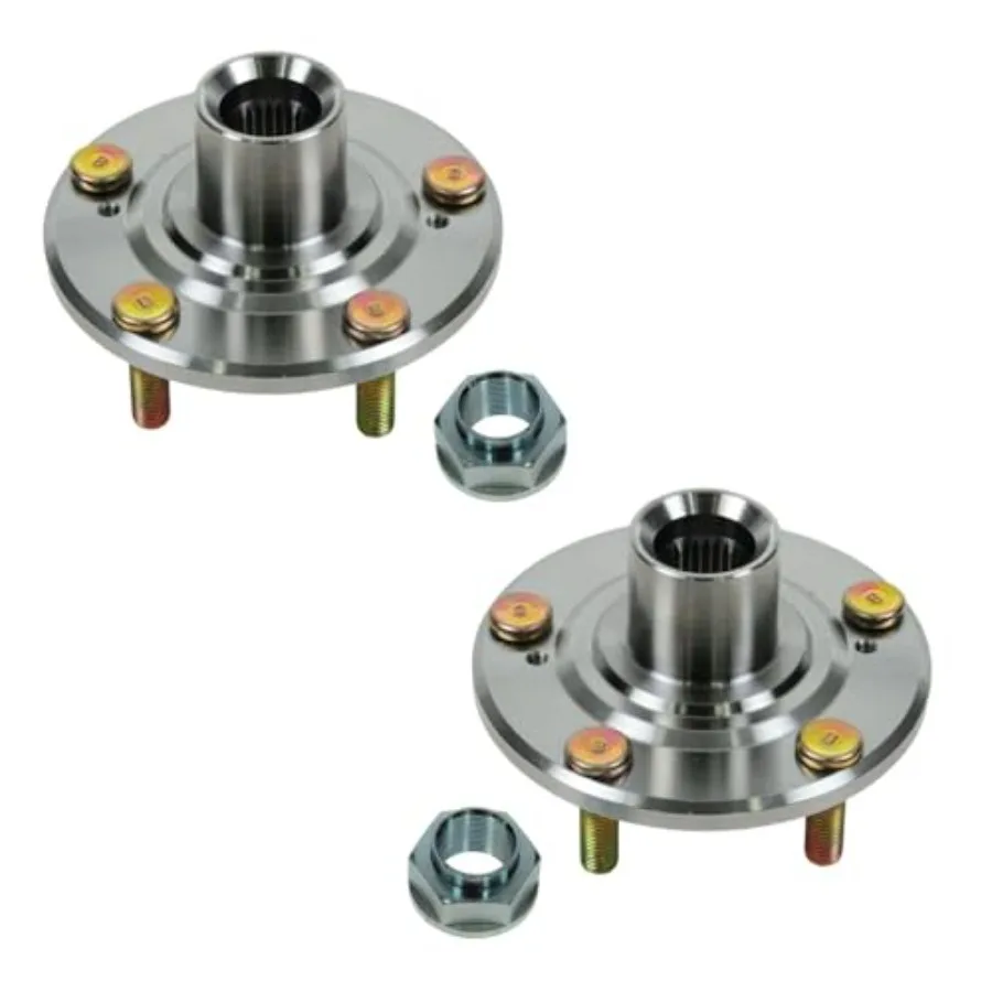 

TRQ 5 Lug Wheel Hub Driver Passenger Pair for 98-02 Honda Accord V6 02-06 CR-V Japan Built 03-06 Element 07-10 Element EX LX 11