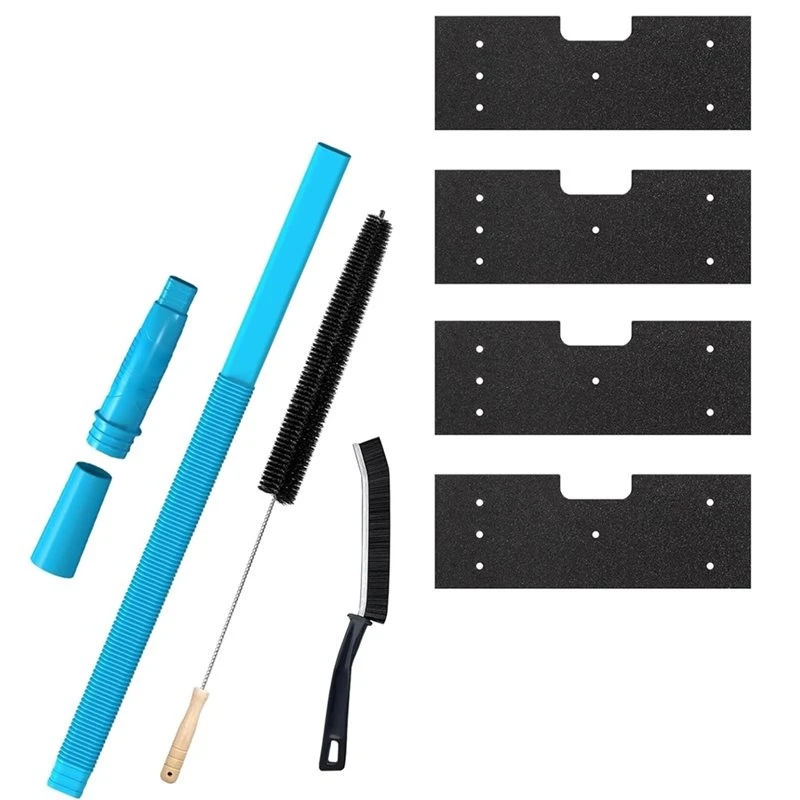 X09A For GE Washer Dryer Combo Replacement Filter With Dryer Vent Cleaner Cleaning Kit, For Ge Washer Dryer Filter Sponge