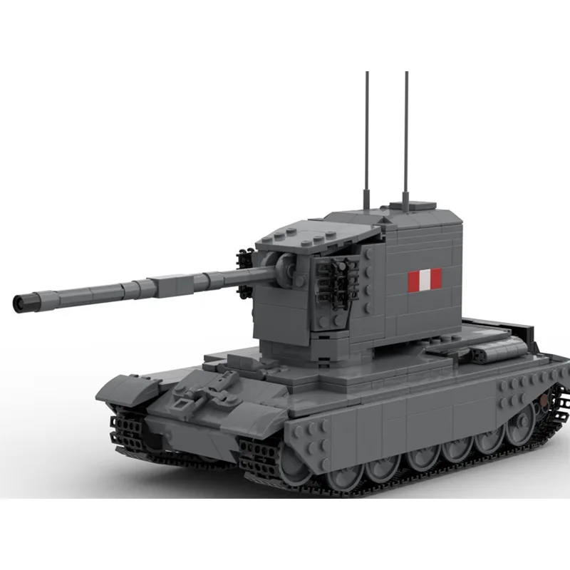 AIAIAITOY Military FV4005 Stage II Tank Destroyer V2 Building Blocks Bricks Set Kids Toys Gifts For Boys & Girls