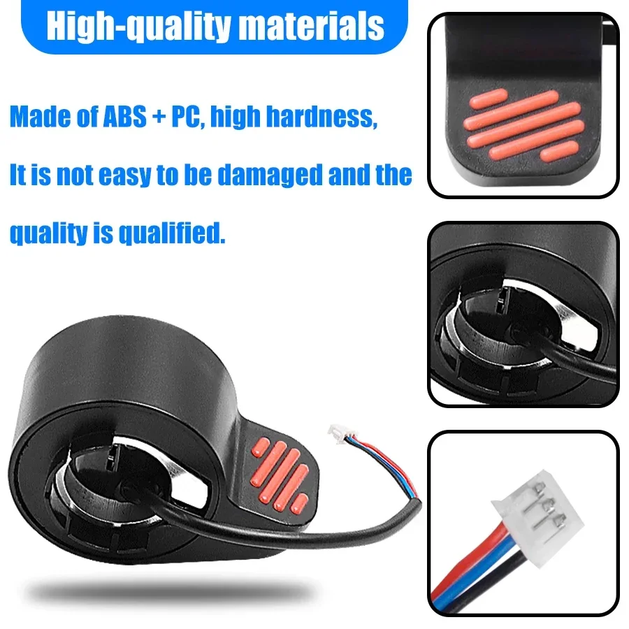 Gaspedal Bremse Finger Gas Knopf Für Ninebot ES1 ES2 ES3 ES4 Roller Accelerator Gas E-bike Bremsen Kit