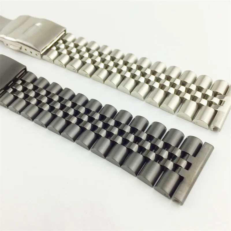 18Mm 19Mm 20Mm 21Mm 22Mm 23Mm 24Mm 26Mm 28Mm 30Mm Horlogeband Massief Roestvrijstalen Polsband Veiligheidsvouwbare Gesp Accessoires