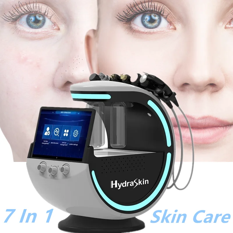 

NEW 7 In1 Hydro Facial Machine 2024 Professional Ultrasonic Skin Rejuvenation Dermabrasion Hyperbaric Oxygen Facial Machine Deep