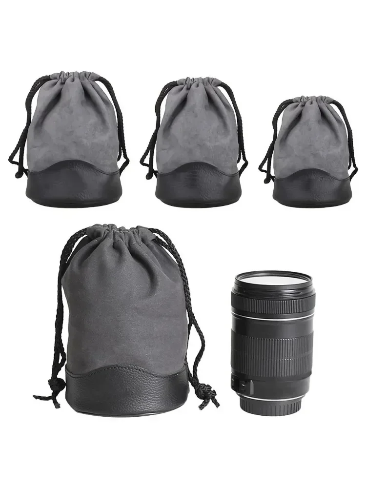 1PCS Lens Bag For Canon EF 24-105 24-70 17-40mm LP1219 LP1424 LP1319 LP1224 LP1214 Lens Protection Soft Bag Large and Small size